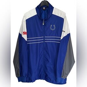 Men’s NFL Reebok Indianapolis Colts Windbreaker SZ 2XL